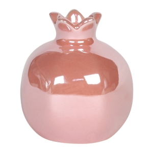Ρόδι κεραμικό Φ7,5Χ8,5 εκ. ροζ πέρλα - KESKOR 78590